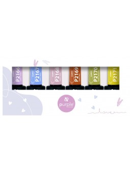 Mathiss|PURPLE GEL POLISH COLOR ALWAYS WELL 10ML|5600920714299