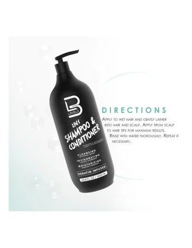 L3VEL3 2-IN-1 SHAMPOO & CONDITIONER 1000ML