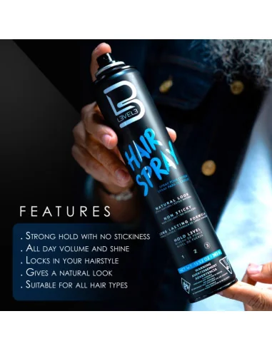 L3VEL3 HAIR SPRAY 380GR