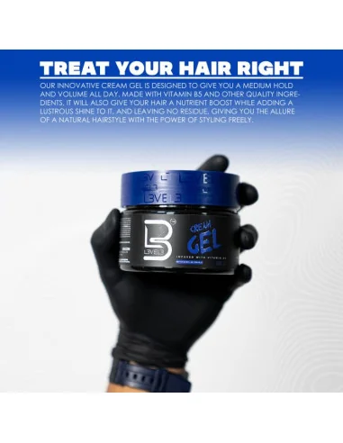 L3VEL3 CREAM GEL 250ML