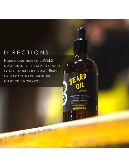 L3VEL3 BEARD OIL 100ML