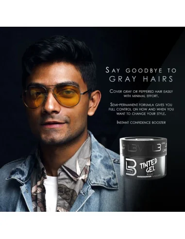 l3vel3 Tinted Gel Black 250ml | Mathiss Ibiza