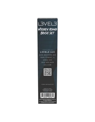 L3VEL3 WODEN ROUND BRUSH SET
