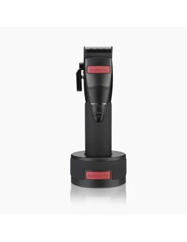 BaByliss PRO Base de Carga Clipper Boost+ Black Matte/red
