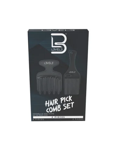 L3VEL3 HAIR PICK COMB SET