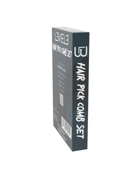 L3VEL3 HAIR PICK COMB SET