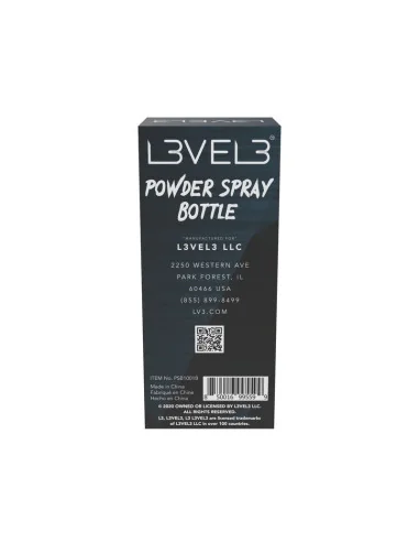 L3VEL3 POWDER SPRAY BOTTLE