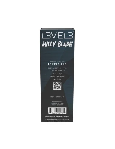 L3VEL3 MILLY BLADE MIDNIGHT BLACK