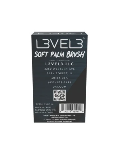 L3VEL3 SOFT PALM BRUSH