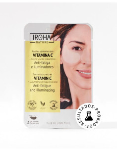 IROHA VITAMINA C ANTI-FATIGA E ILUMINADORES 2 PARCHES