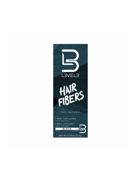 L3VEL3 HAIR FIBERS BLACK 27,5GR