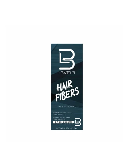 L3VEL3 HAIR FIBERS BROWN 27,5GR