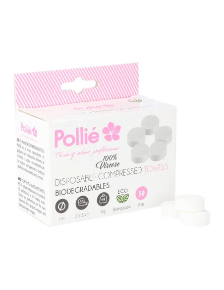 Pollie Toallas Comprimidas 20cm X 22cm 50uds | Mathiss Ibiza