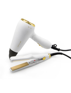 CORIOLISS KIT C-TRIP + FLOW TRAVEL WHITE GOLD