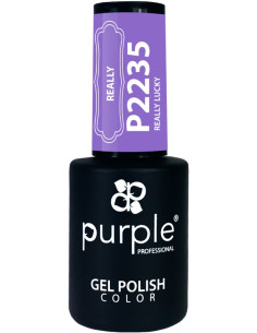 PURPLE GEL POLISH COLOR REALLY UNIQUE 10ML