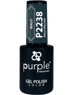 PURPLE GEL POLISH COLOR REALLY BRILLANT 10ML