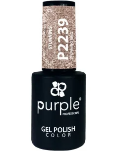 PURPLE GEL POLISH COLOR STUNNING RING 10ML