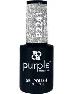 PURPLE GEL POLISH COLOR STUNNING BRACELET 10ML
