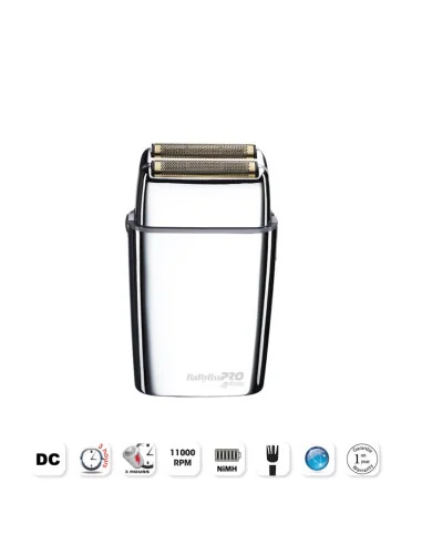 BaByliss PRO Shaver Double Foil Chrome | Mathiss Ibiza