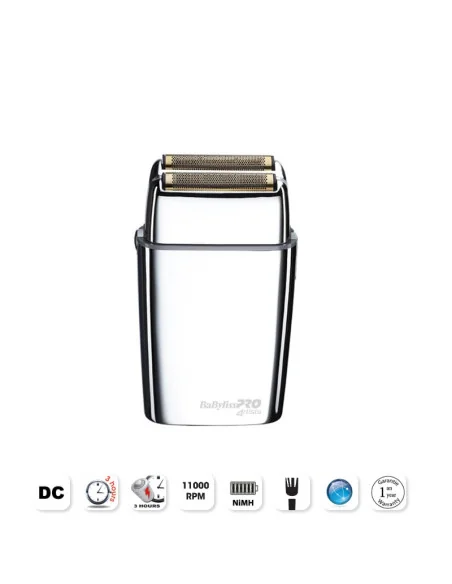 BaByliss PRO Shaver Double Foil Chrome | Mathiss Ibiza