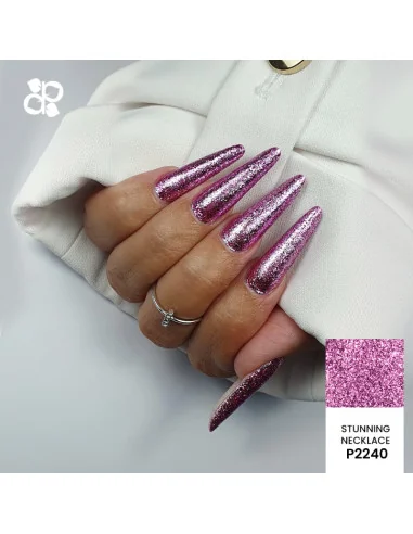 Purple Gel Polish Color Stunning Neckflake 10ml
