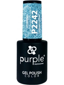 PURPLE GEL POLISH COLOR STUNNING EARRING 10ML|Mathiss