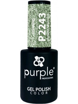 PURPLE GEL POLISH COLOR...