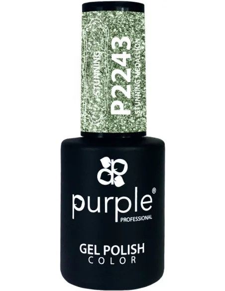 Purple Gel Polish Color Stunning Medallion 10ml