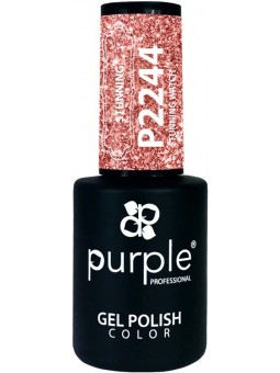 PURPLE GEL POLISH COLOR...