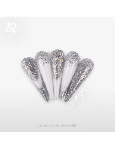 ***PURPLE COSMIC ART GEL NAYA 5GR***