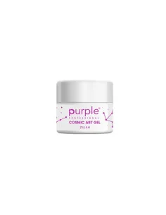 ***PURPLE COSMIC ART GEL ZILLAH 5GR***