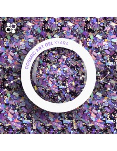 ***PURPLE COSMIC ART GEL KYARA 5GR*** 2