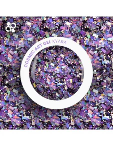 Purple Cosmic Art Gel Kyara 5gr | Mathiss Ibiza