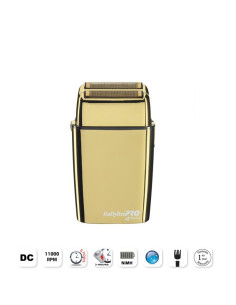 BABYLISSPRO SHAVER DOUBLE FOIL GOLD