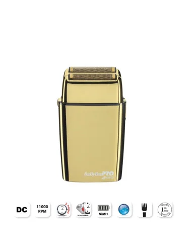 BaByliss PRO Shaver Double Foil Gold | Mathiss Ibiza