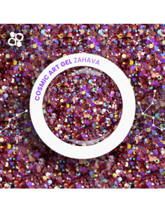 ***PURPLE COSMIC ART GEL ZAHAVA 5GR*** 2