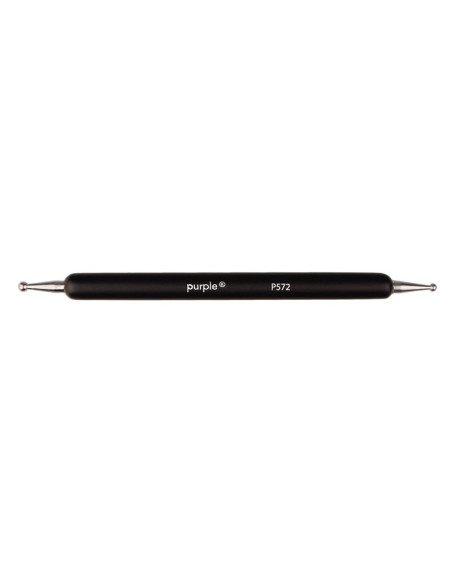 ***PURPLE SPOT SWIRL DUO DOOTING #4 NEGRO***