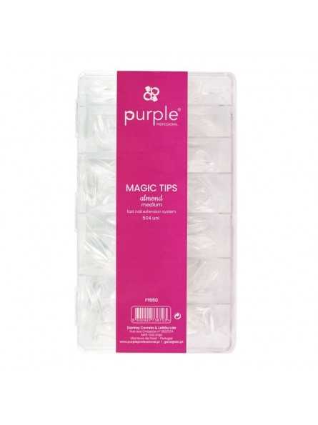 PURPLE CAJA MAGIC TIPS ALMOND MEDIUM 504UDS|Mathiss