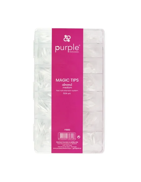 PURPLE CAJA MAGIC TIPS ALMOND MEDIUM 504UDS