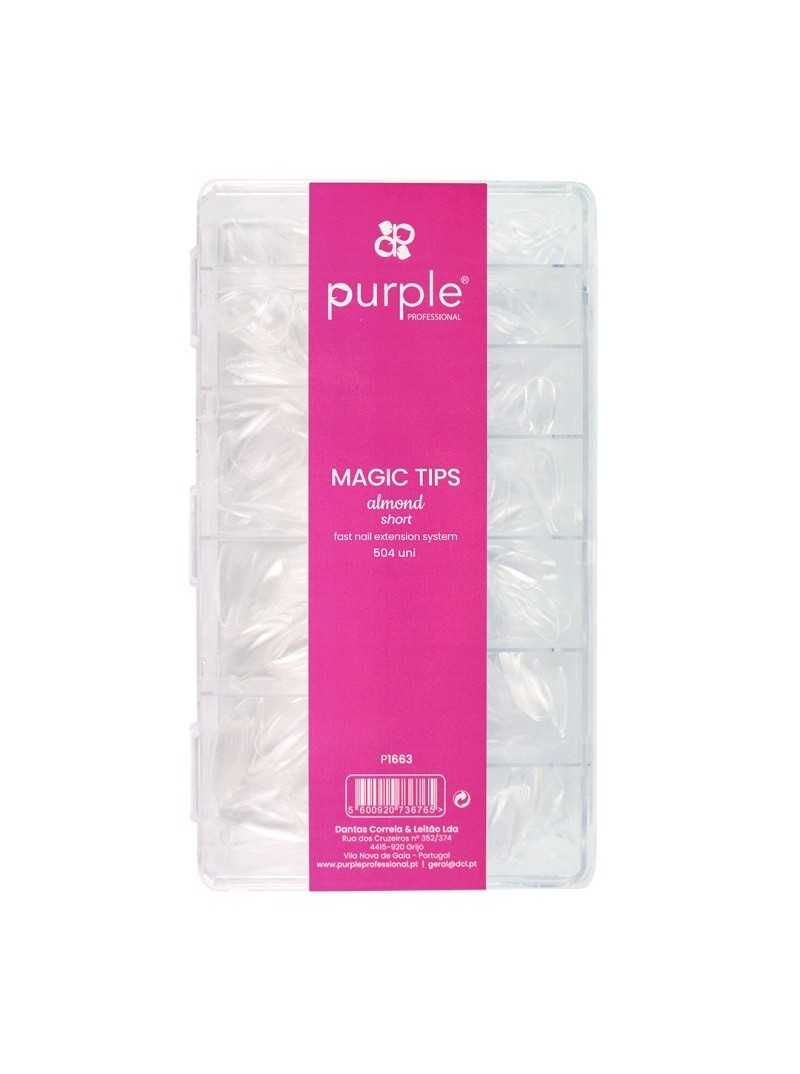 PURPLE CAJA MAGIC TIPS ALMOND SHORT 504UDS|Mathiss