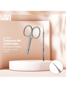 PURPLE PREMIUM CUTICLE SCISSOR 001 91MM|Mathiss