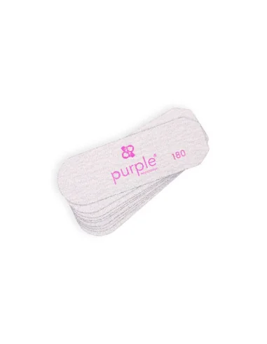 PURPLE LIMA PEDICURA BASE METALICA + 5 REC.80GRIT + REC.180GRIT