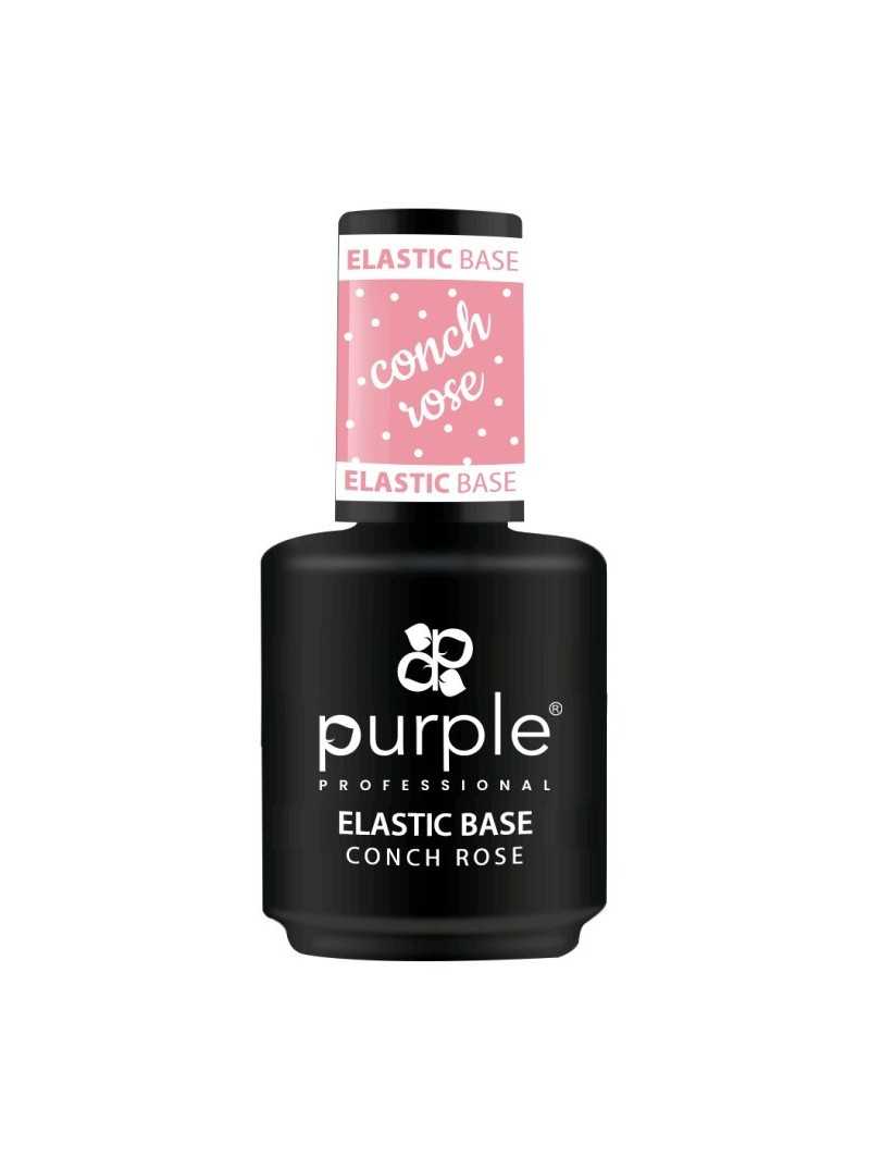 PURPLE ELASTIC BASE CONCH ROSE 15ML|Mathiss