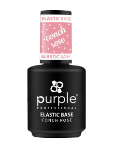 ***PURPLE ELASTIC BASE CONCH ROSE 15ML***