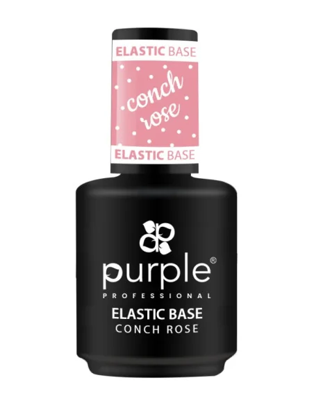 ***PURPLE ELASTIC BASE CONCH ROSE 15ML***