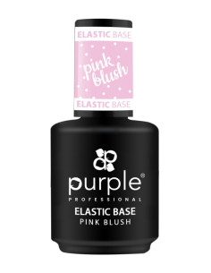 ***PURPLE ELASTIC BASE PINK BLUSH 15ML***