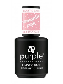 PURPLE ELASTIC BASE ROMANTIC PINK 15ML|Mathiss