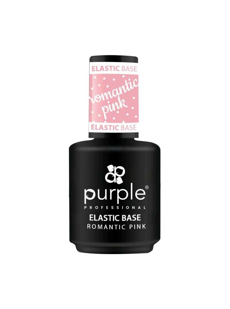 PURPLE ELASTIC BASE ROMANTIC PINK 15ML|Mathiss