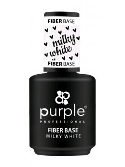 PURPLE FIBER BASE MILKY WHITE 15ML|Mathiss