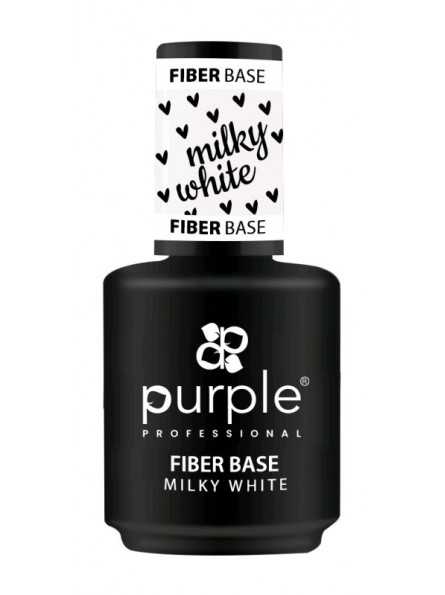 PURPLE FIBER BASE MILKY WHITE 15ML|Mathiss